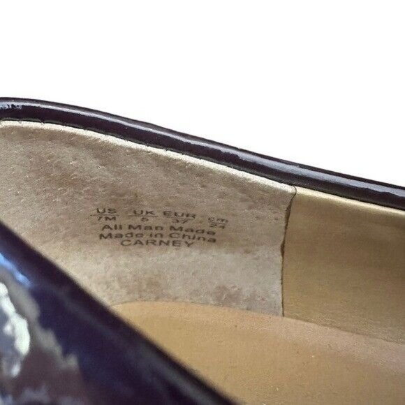 FRANCO Sarto Carney Burgundy Tassel Loafers Size 7 - Picture 11 of 11